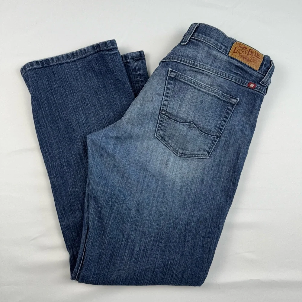 Lucky Brand‎ Women’s Neopolitan Easy Ryder 5 Pocket Denim Jeans Size 14/ 32x30